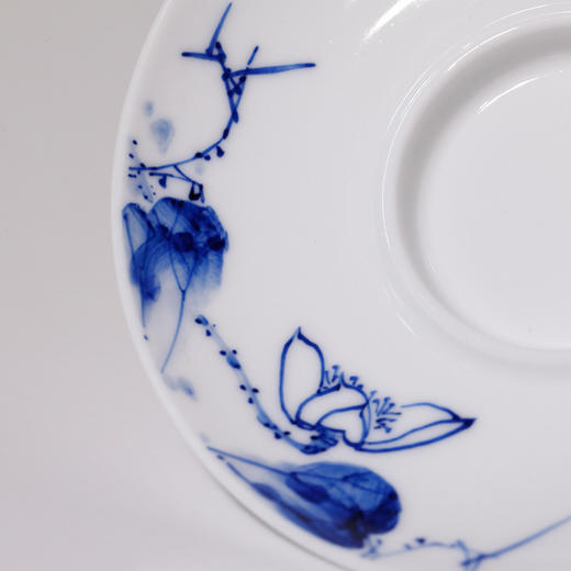 瑞和丨手绘青花盖碗 景德镇陶瓷 150ml 四款可选 商品图3