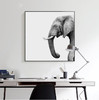 北欧简约大象动物装饰挂画B168 商品缩略图0
