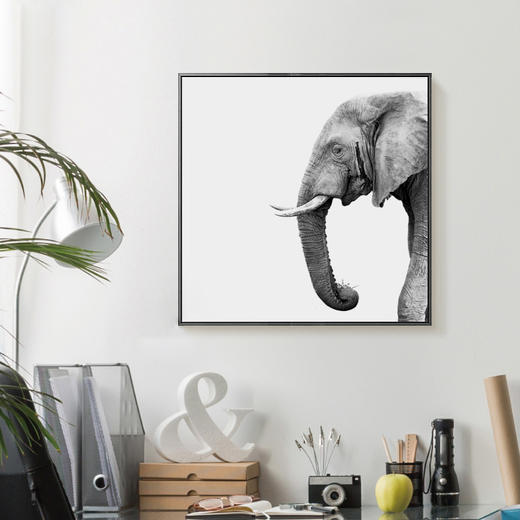 北欧简约大象动物装饰挂画B168 商品图2