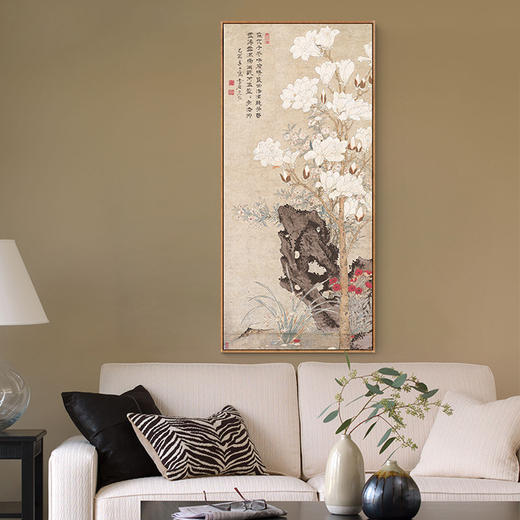 新中式素雅花卉装饰挂画B143 商品图2