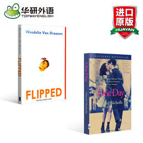 现货 华研原版 Flipped 怦然心动 One Day 一天 英文电影原著2本 全英文版小说