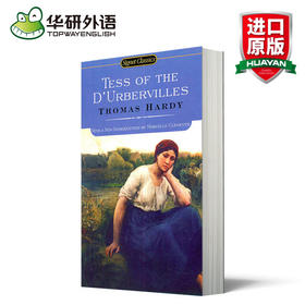 华研原版 德伯家的苔丝 英文原版小说 Tess of the D’Urbervilles 英文版 进口英语书籍 托马斯哈代