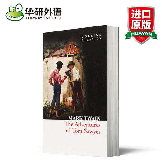 华研原版 汤姆索亚历险记英文版 Adventures of Tom Sawyer 全英文版小说 进口书籍 商品图0