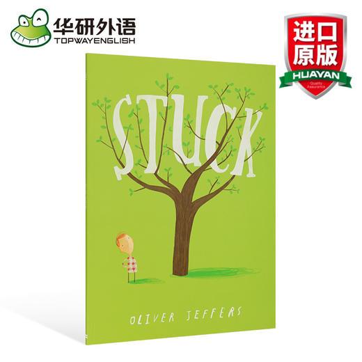 华研原版英文绘本 儿童英语读物 Stuck 卡住了 Oliver Jeffers 商品图0