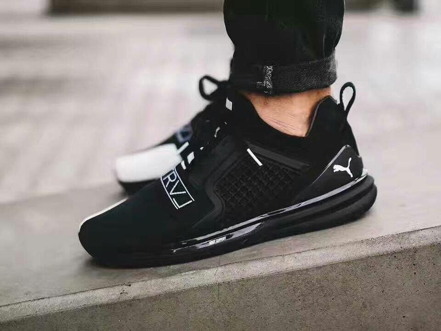puma/彪马 x staple ntrvl 黑白 阴阳奥利奥 袜套跑鞋 363202-01 尺码