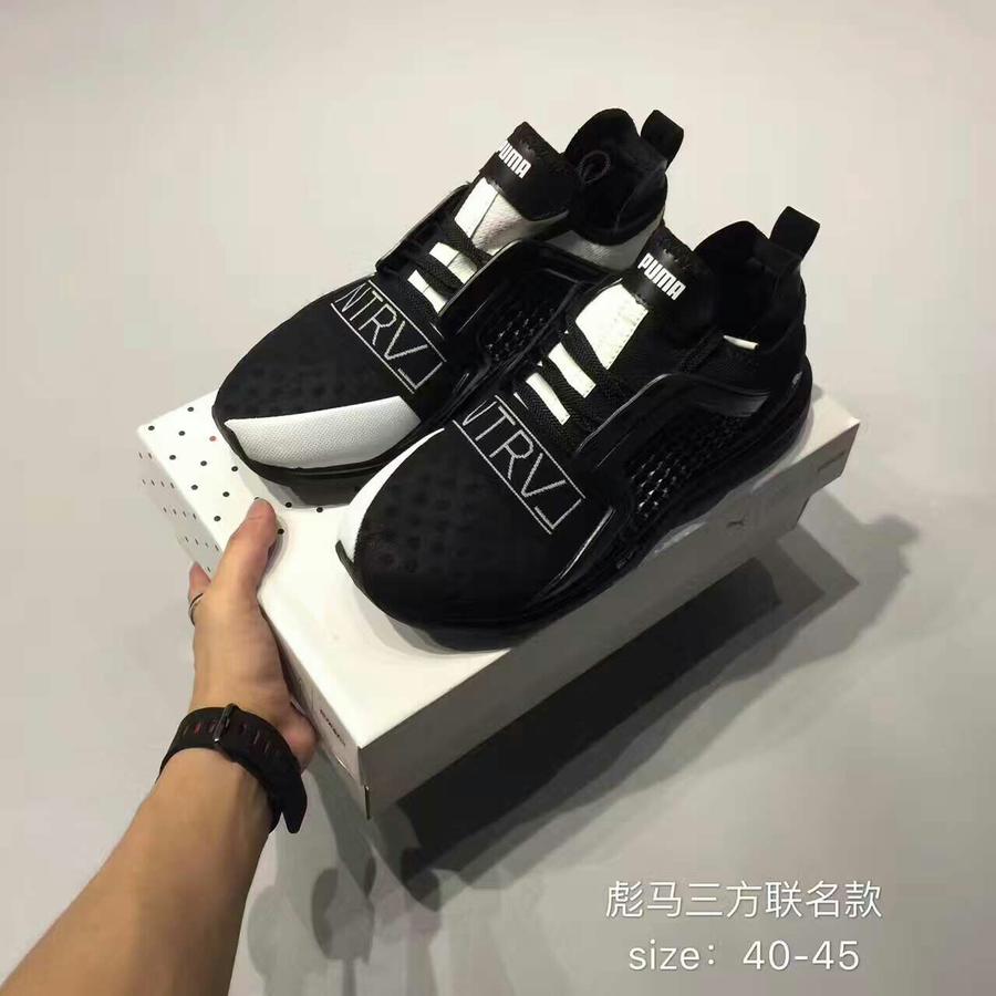 puma/彪马 x staple ntrvl 黑白 阴阳奥利奥 袜套跑鞋 363202-01 尺码