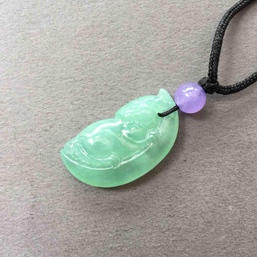 翡翠冰种晴水玉兔 商品图4