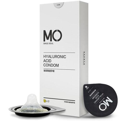 名流 天然胶乳橡胶避孕套 MO玻尿酸超薄润滑 9只装【下拉查看部长点评】 商品图2