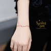 SpoiledBart Jewelry 14K注金 天然珍珠  小豌豆 幸运红绳手链 商品缩略图3