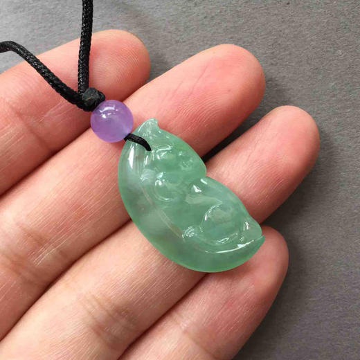 翡翠冰种晴水玉兔 商品图5