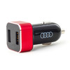 奥迪双色智能车载充电器 商品缩略图1