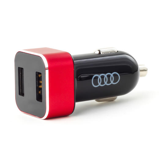 奥迪双色智能车载充电器 商品图1