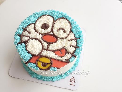 立体叮当/哆啦A梦头 忌廉蛋糕（默认自提，收费配送请联系客服） 商品图0