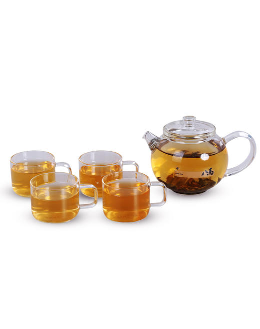 八马茶具｜茶杯茶壶套组·玻璃茶器．明韵玻璃壶组 商品图1