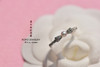 轻奢系列——18k白金珍珠蝴蝶结戒指 商品缩略图1