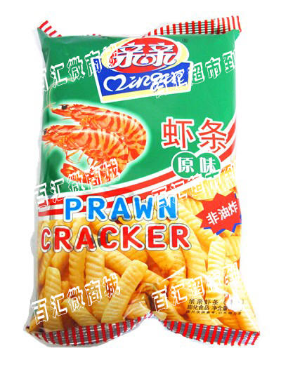【百汇到家】亲亲烧烤味虾条80g 商品图0