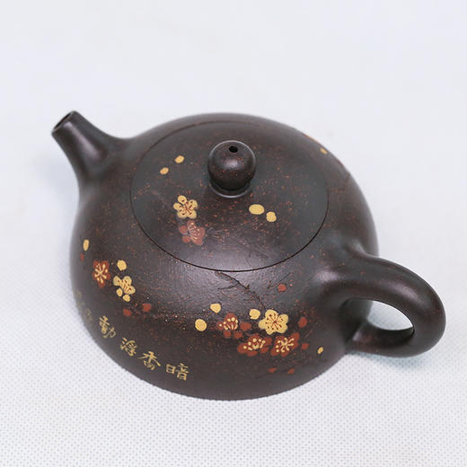 【暗香浮动】顾建军大师手工紫砂壶