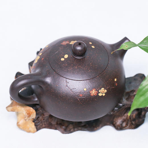 【暗香浮动】顾建军大师手工紫砂壶