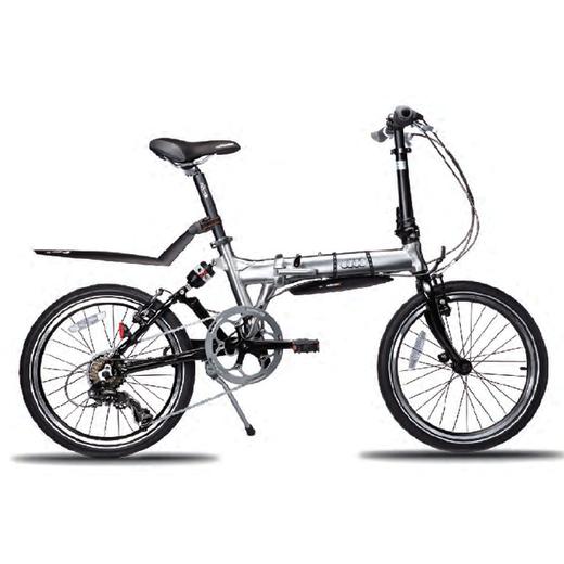 奥迪折叠自行车（铝）银色 商品图0