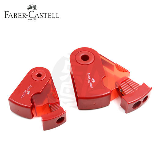 正品fabercastell德国辉柏嘉1827卷笔刀单双孔车削笔刀