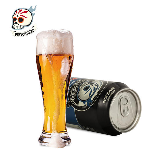 骷髅头福莱特黄啤酒（精酿拉格）330ml 4.5% 商品图3