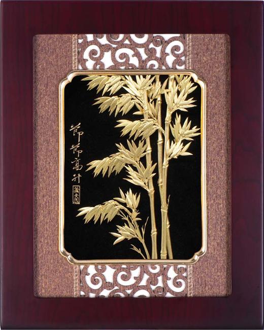 【彼达思】24K金箔画 节节高升 商品图0