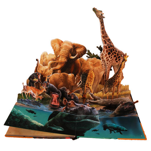 拉鲁斯儿童立体百科全书  　适读年龄： 6＋　原价：98.8/本 商品图1