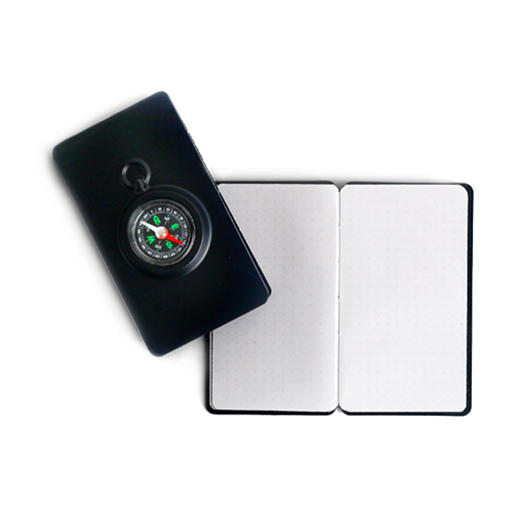 台湾booxi造型口袋系列笔记本  丨置物系列笔记本    指南针放大镜气泡水平仪| 二合一设计|方便携带|2.5D半立体造型 商品图5