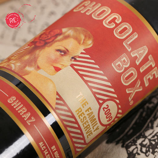 乐伦酒庄 乐伦巧克力盒子色拉子红葡萄酒750ml包邮 澳大利亚原装进口红酒 商品图1