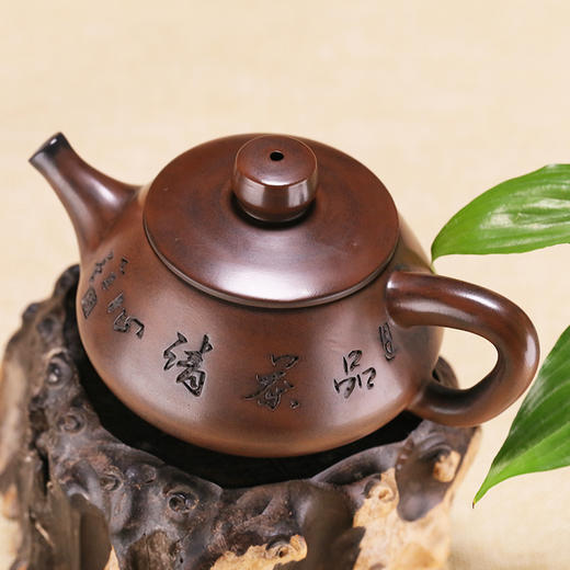 【品茶清心】波本窑-班因大师手工紫陶壶