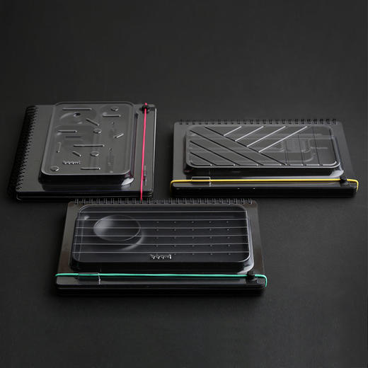 台湾booxi造型口袋系列笔记本  丨置物系列笔记本    指南针放大镜气泡水平仪| 二合一设计|方便携带|2.5D半立体造型 商品图8