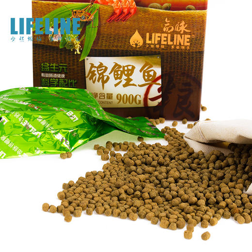 锦鲤鱼饲料，不浑水，900g 商品图3