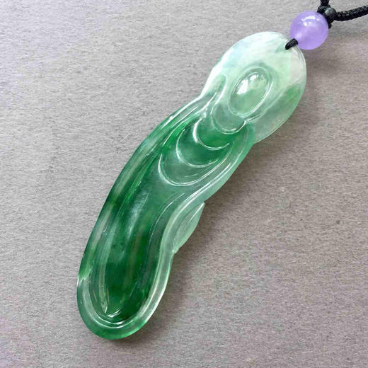 冰种阳绿翡翠观音 商品图4