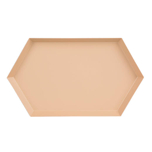 摩登主妇北欧几何系列菱形不锈钢可组合餐盘创意金属早餐盘西餐盘1 商品图4