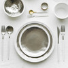 摩登主妇欧式创意金银系列陶瓷餐具碗盘马克杯面碗西餐盘牛排盘1 商品缩略图1