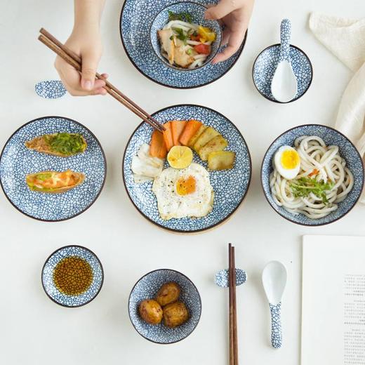摩登主妇日式和风二人食餐具套装碗盘碟勺家用餐具米饭碗汤碗菜盘1 商品图1