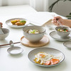 摩登主妇日式和风二人食餐具套装碗盘碟勺家用餐具米饭碗汤碗菜盘1 商品缩略图3