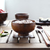 天然实木手工木碗 出口热销酸枣木儿童安全饭碗 日式木质餐具套1 商品缩略图1