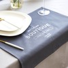 摩登主妇 创意英文简约餐垫欧式布艺全棉餐垫餐巾桌布餐桌垫1 商品缩略图3