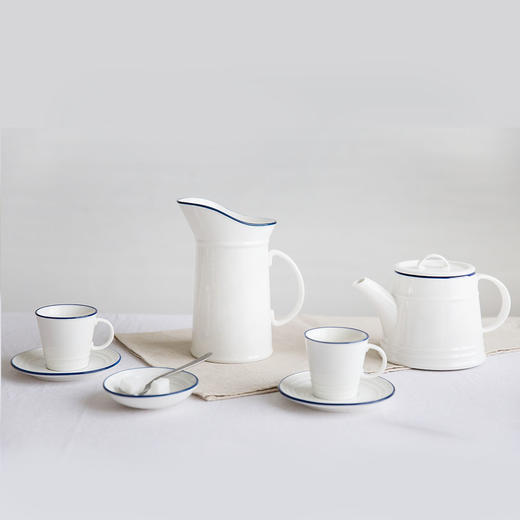 摩登主妇田园茶具咖啡茶壶大容量水壶咖啡杯碟套装马克杯办公水杯1 商品图3