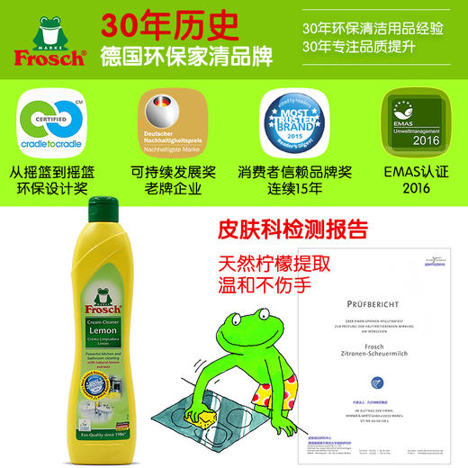 菲洛施 | 不锈钢清洁剂（柠檬）500ML*3瓶装 商品图4