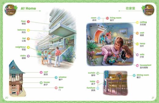 玛蒂娜英语学习发声词典  3-6岁 真正英式发音 500个基础词汇 学英语 欧洲经典英文发声玩具 商品图4