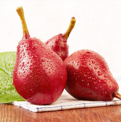 【限时特惠】美国红啤梨5斤装/18枚 - 果然u品旗舰店