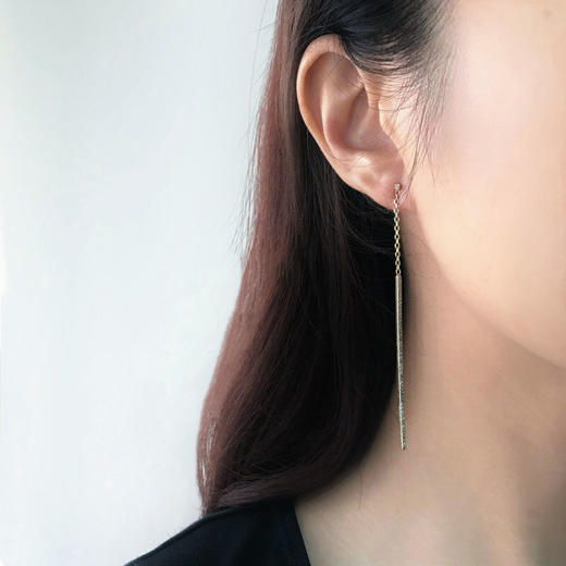 北京仓｜Nina RICCI-VERTIGE D’UN SOIR-耳环（金色）［法国设计师］ 商品图0