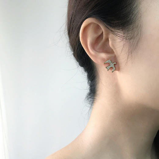 北京仓｜NINA RICCI-Envolee Dove-耳环（金色）［法国设计师］ 商品图2