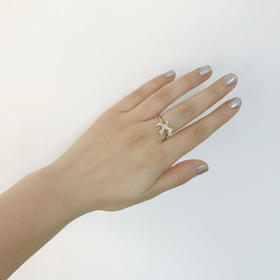 北京仓｜NNINA RICCI-Envolee Dove-戒指（金色）［法国设计师］