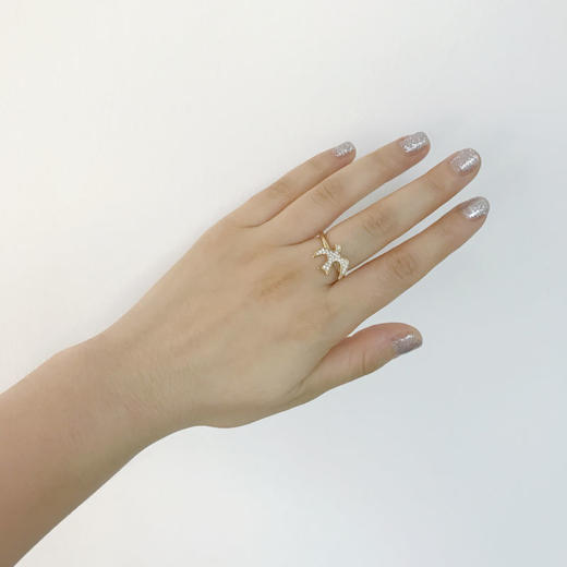 北京仓｜NNINA RICCI-Envolee Dove-戒指（金色）［法国设计师］ 商品图0