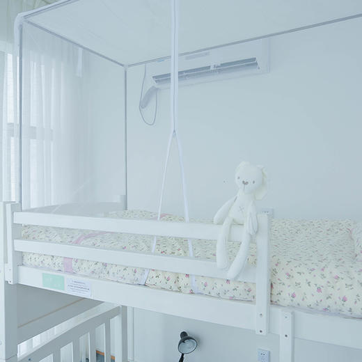 加密正开门拉链防尘清新蚊帐 商品图5