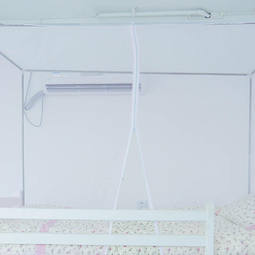 加密正开门拉链防尘清新蚊帐 商品图8