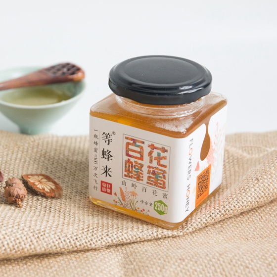 【精选】等蜂来蜂蜜 | 天然山岭百花蜜250g绽放装
